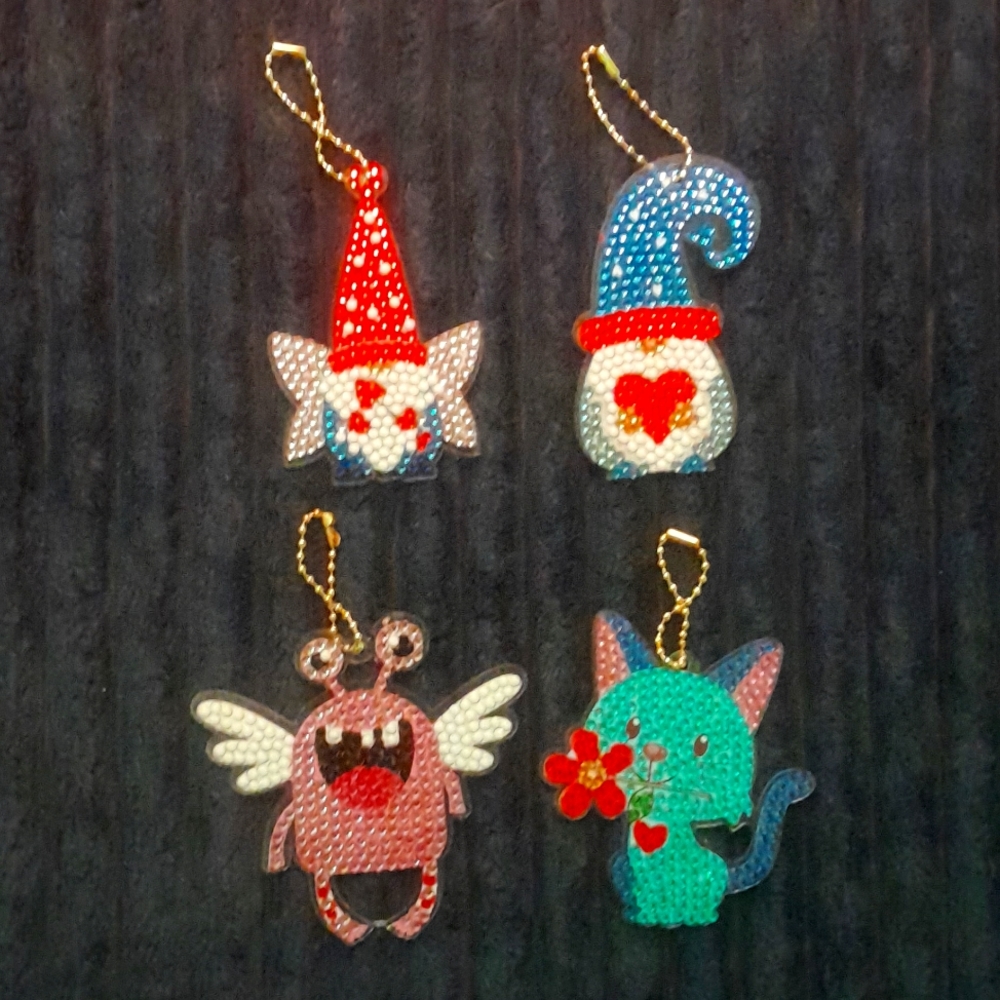 Ashley's 3-D Key chains!!!